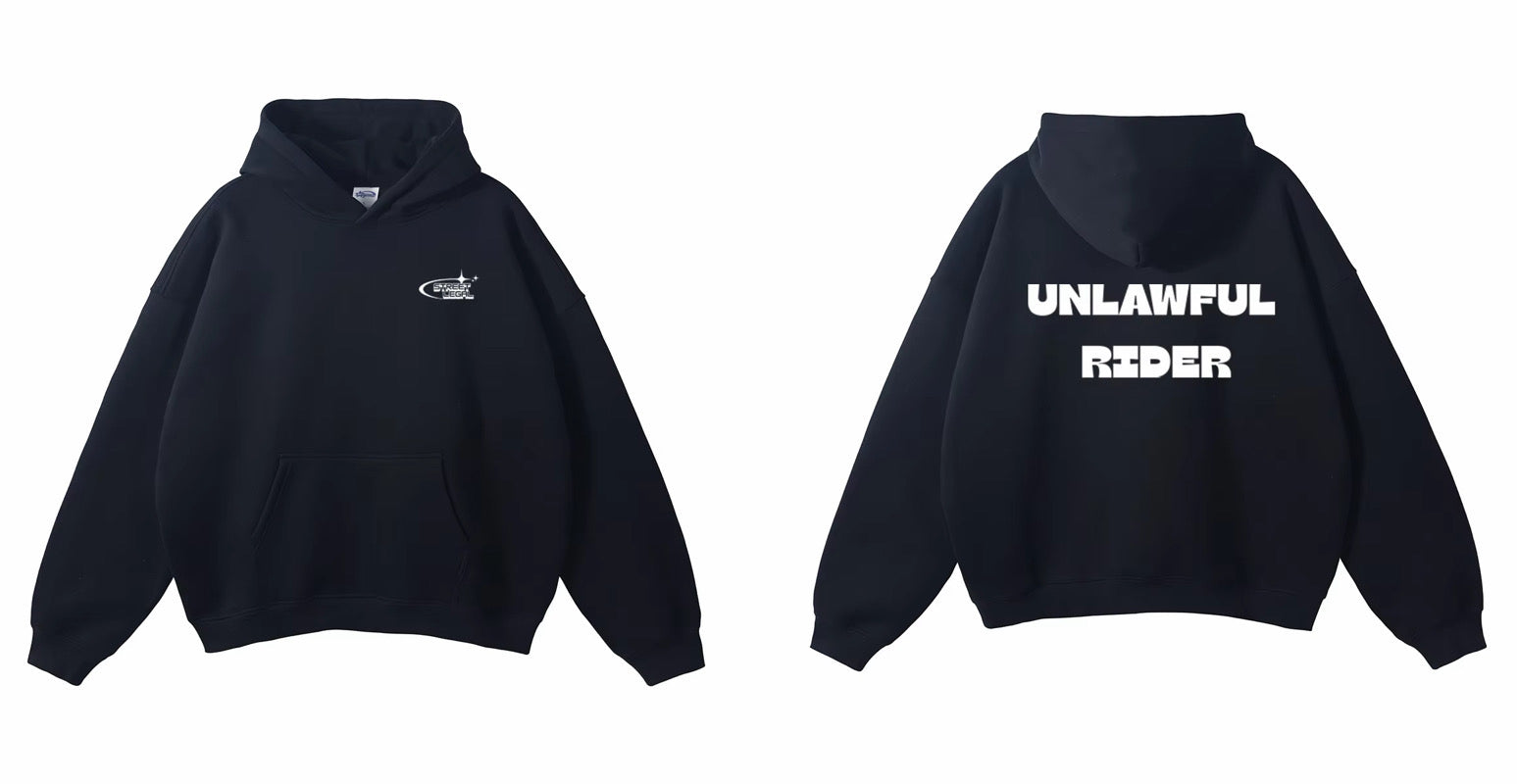 Unlawful Rider hoodie